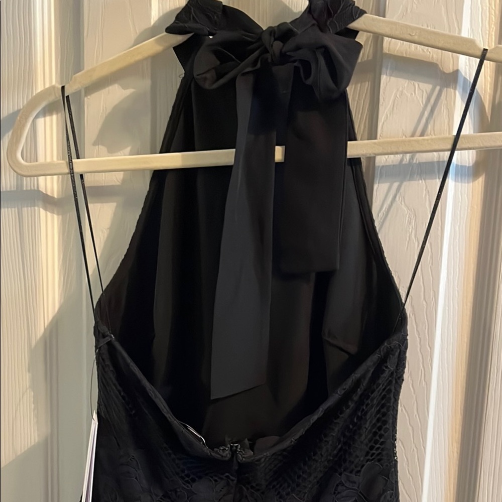 Black Lace Romper